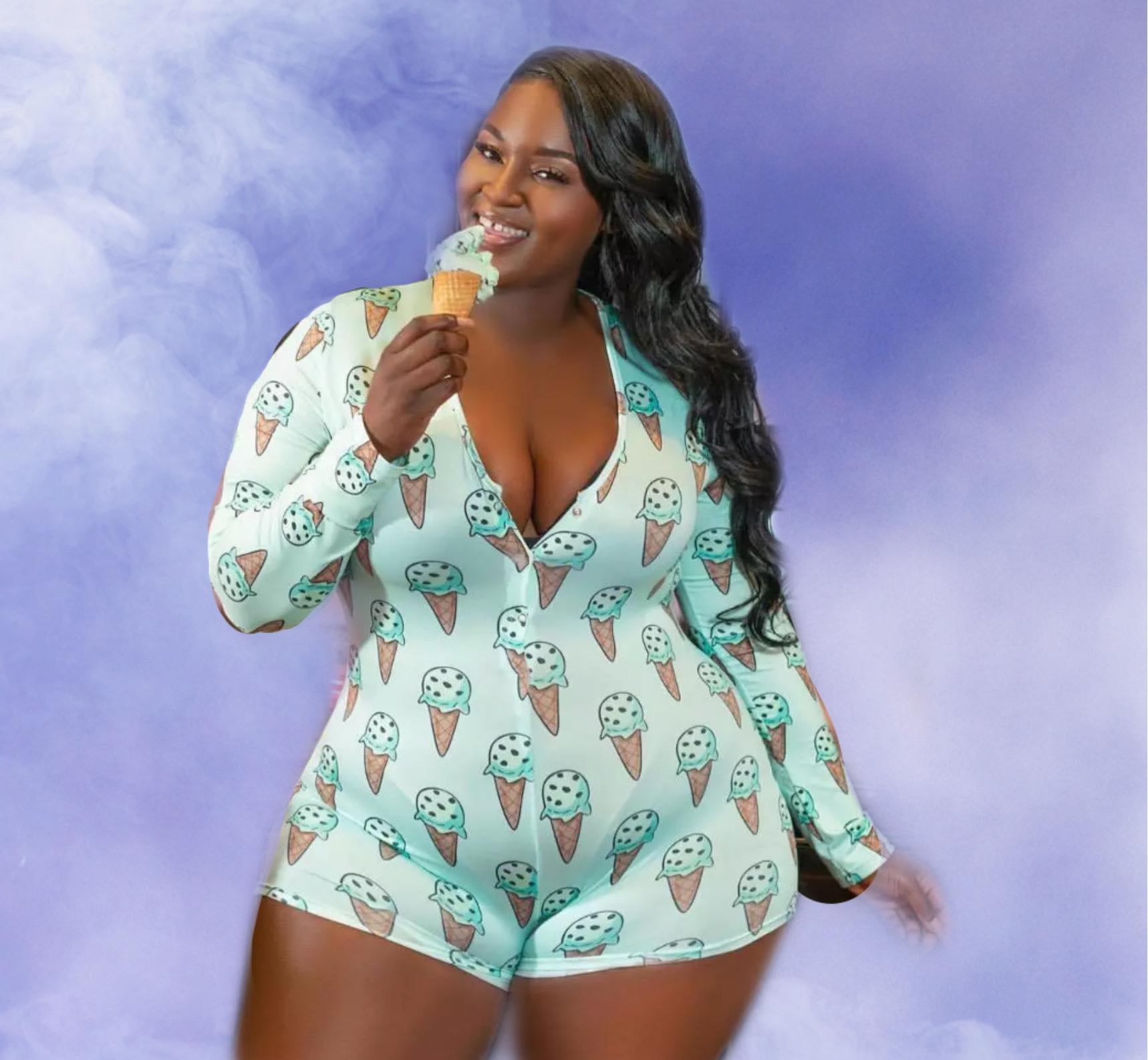 Cute plus size online onesies